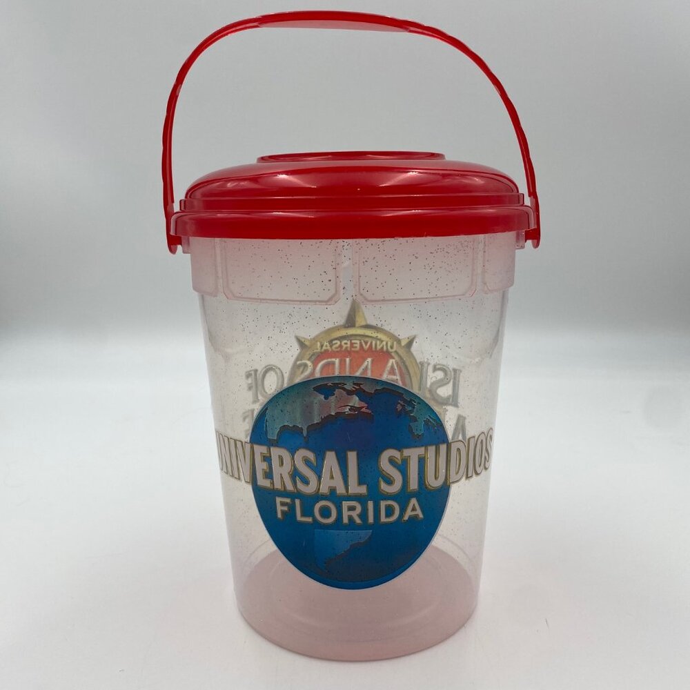 Universal Studios Florida Popcorn Bucket Islands of Adventure Theme Park w/ Lid